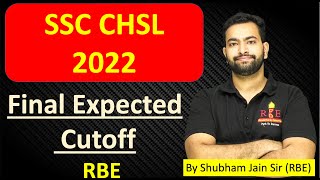 SSC CHSL 2022 Final expected cutoff [upl. by Hara]