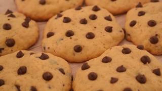 ¡GALLETAS con chispitas de CHOCOLATE sin BATIDORA [upl. by Darn602]