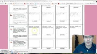 Realizar rúbricas con Rubistar tutorial español [upl. by Nanah677]