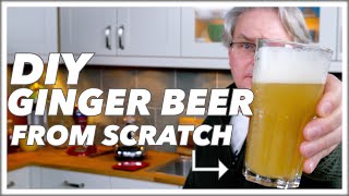 How To Make REAL Ginger BEER At Home Glen And Friends Cooking [upl. by Mccowyn]