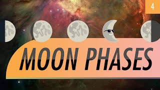 Moon Phases Crash Course Astronomy 4 [upl. by Enivid]