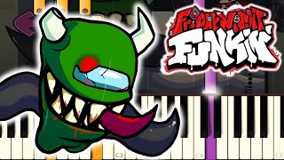 Ejected  Friday Night Funkin VS Impostor V3 Piano Tutorial [upl. by Fugere187]