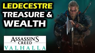 Ledecestre All Treasure Chests amp Wealth Locations  Ledecestrescire Assassins Creed Valhalla [upl. by Lucchesi]