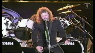 Metallica  RARE VIDEO  Disposable Heroes  Milton Keynes UK 1993 [upl. by Nwahsal]