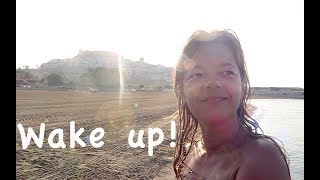 Ep 22 wake up in Peniscola Sailing Mediterranean Sea Navegar a vela [upl. by Negaet]