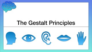 The Gestalt Principles [upl. by Enattirb]