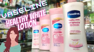 Best Skin Whitening Lotion  Vaseline Healthy White Lightening Body Lotion Review [upl. by Etnauj]