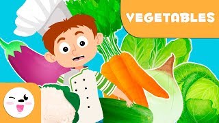 Learning Vegetables  Fun Way to Build Your Childs Vocabulary [upl. by Ocirrej]