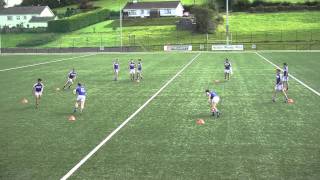 Gaelic Football handpass drill 10 [upl. by Gibe]