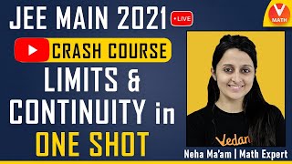 Limits amp Continuity Class 12 JEE Mains in 1 Shot  JEE 2021  JEE Maths  Crash Course  Vedantu [upl. by Grearson]