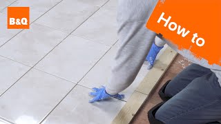 How to tile a bathroom floor [upl. by Noskcaj]