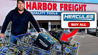 I Bought Every Hercules Tool at Harbor Freight [upl. by Analim]