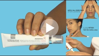 How to use retinol product  Redermic R  La RochePosay [upl. by Anaejer]