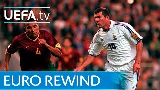 EURO 2000 highlights France 21 Portugal [upl. by Ayerdna]