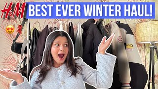 HampM WINTER HAUL😍 HampM LATEST Winter Collection  Rupal Yadav hm wintercollection [upl. by Nosde]