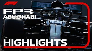 2020 Abu Dhabi Grand Prix FP3 Highlights [upl. by Carolynne558]