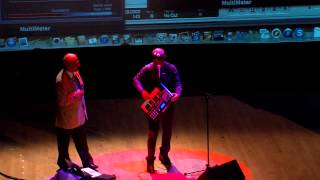 Buzz Aldrin and Thomas Dolby Perform quotShe Blinded Me With Sciencequot [upl. by Annayek]