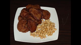 Plantain Fritters AKA Akakro and Peanuts [upl. by Atikcir981]