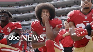 Colin Kaepernick remains unsigned amid national anthem controversy [upl. by Eseilanna]