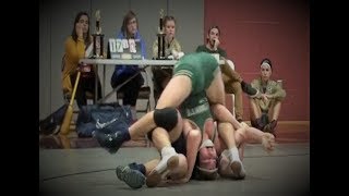 AWESOME SPLADLE  Wrestler Punches Aaron in the Face [upl. by Haran705]