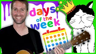 Days of the Week Song  Mooseclumps  Kids Learning Songs for Kids and Toddlers [upl. by Whetstone]