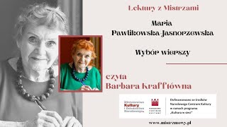 Maria PawlikowskaJasnorzewska  Wybór wierszy  czyta Barbara Krafftówna [upl. by Leena]