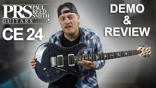 PRS Guitars CE 24 Demo amp Review [upl. by Ahsoek894]