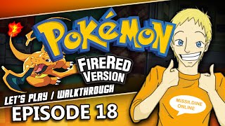 Pokemon FireRed Walkthrough  Episode 18  The Rocket Hideout [upl. by Lundt]