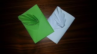 Como hacer un sobre con hoja Origami3 [upl. by Aehs782]