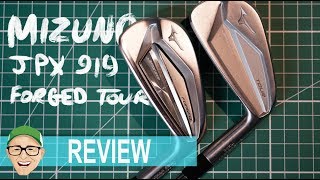 MIZUNO JPX 919 FORGED OR TOUR IRONS [upl. by Eellac]