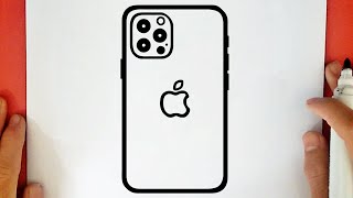 COME DISEGNARE UN IPHONE [upl. by Erena]