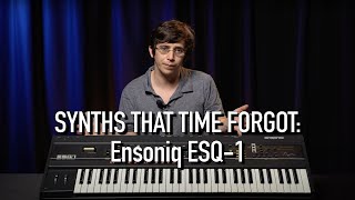 The Ensoniq ESQ1 Synths that Time Forgot [upl. by Lotsirk]