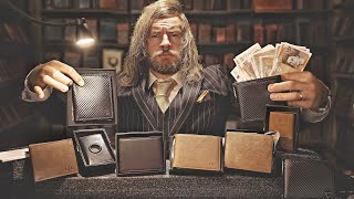 ASMR  Exquisite Gentlemans Wallet Shop [upl. by Mokas]