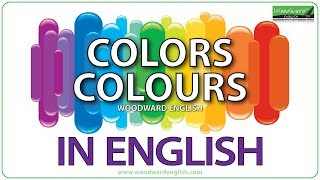 Colors in English  Colours in English  Names of colors in English  Learn English Colors [upl. by Jeanette]