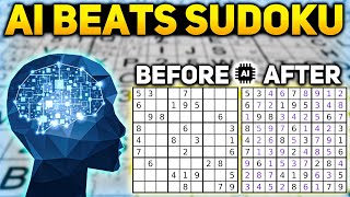 Sudoku Solver Ai Beats Puzzle in 9 Seconds [upl. by Tekla]