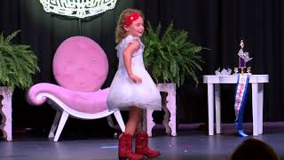 Petite Miss amp Little Miss Pageants  2017 WC Fair [upl. by Enilatan911]