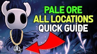 Hollow Knight Pale Ore Location Guide for Nail Weapon Upgrades [upl. by Shama869]