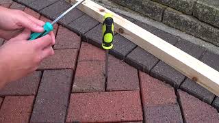 How To Re Level Sunken Driveway Blocks  Easy DIY Fix [upl. by Brindle]