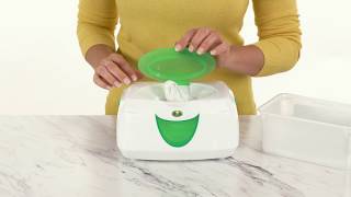 How to Use the Munchkin Warm Glow Wipe Warmer [upl. by Ashil]