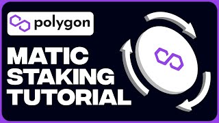 How To Use Polygon MATIC Staking Crypto Staking 2023 [upl. by Della]