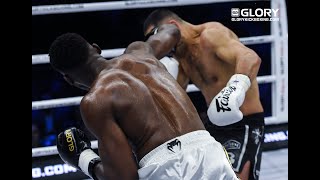 GLORY 64 Harut Grigorian vs Cedric Doumbe Welterweight Title Fight [upl. by Tatman]