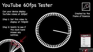 YouTube 60fps Tester [upl. by Granthem220]