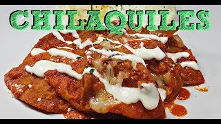 How To Make The Best CHILAQUILES  Chilaquiles Rojos Recipe [upl. by Sairacaz434]