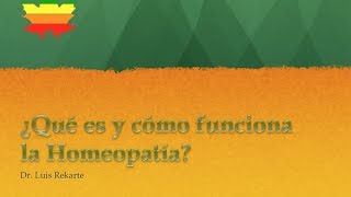 ¿Qué es y cómo funciona la Homeopatía [upl. by Emaj279]