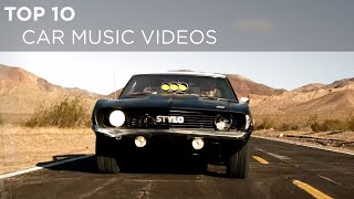 Top 10 Car Music Videos  Drivingca [upl. by Lleddaw735]