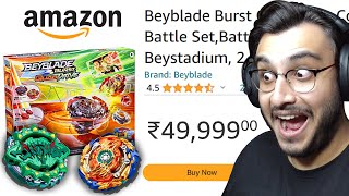 I BOUGHT THE MOST EXPENSIVE BEYBLADE FROM AMAZON [upl. by Henig]