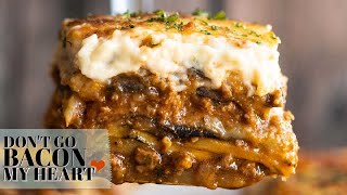 Outrageously Delicious Greek Moussaka [upl. by Llert]