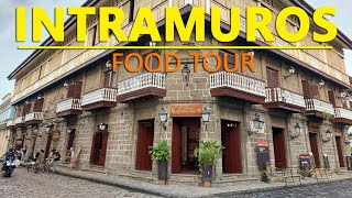 MANILA  Intramuros Food Guide 2022 [upl. by Phil]