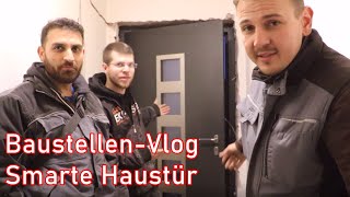 BaustellenVlog Tür mit Fingerscanner Altbau [upl. by Romaine]