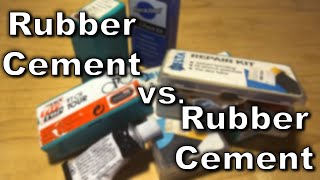 Rubber Cement vs Rubber Cement [upl. by Yruam]